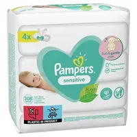 Pampers baby wipes 4x52pcs Sensitive