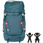 Crossroad HOBIT 42 Turistický ruksak pre menšie postavy, modrá, veľkosť