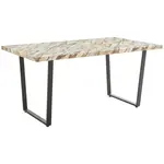 P & B JÍDELNÍ STŮL, 160/90/76 cm