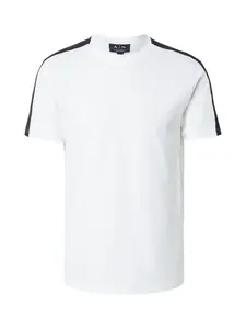 ARMANI EXCHANGE Tričko  čierna / šedobiela