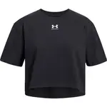 Under Armour RIVAL Dívčí tričko, černá, velikost M