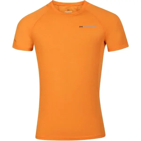PROGRESS MA NKR 125 Pánské merino triko s krátkým rukávem, oranžová, velikost