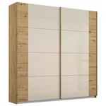 Rauch Möbel SKŘÍŇ S POSUVNÝMI DVEŘMI, šampaňská, dub artisan, 181/210/62 cm