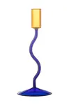 Dekorativní svícen Bloomingville Ada modrá barva
