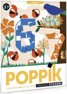 Poppik Samolepkové panorama - Čísla