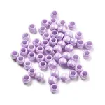 UV Plating Rainbow Iridescent Acrylic Beads