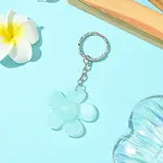 Flower Resin Keychain