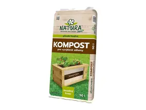 5 ks - NATURA Kompost pro vyvýšené záhony 50 l