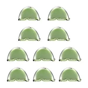 10Pcs Glass Bead Cone for Wind Chimes Making