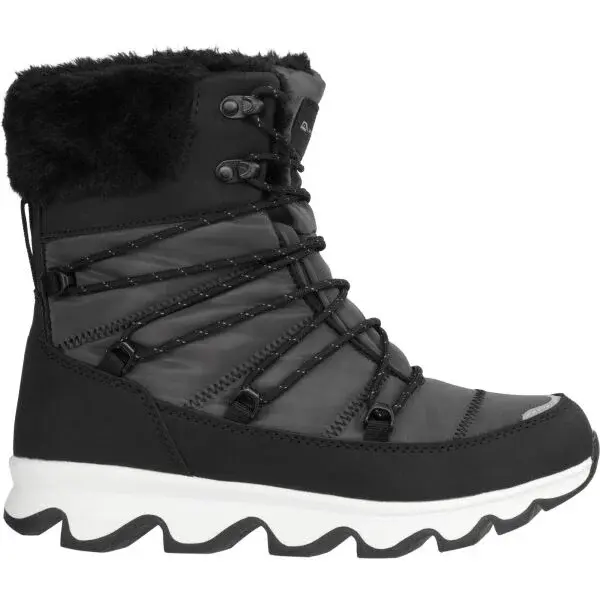 ALPINE PRO BALMADA Dámska zimná obuv, čierna, veľkosť