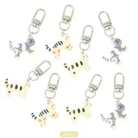 8Pcs Resin Pendant Decorations