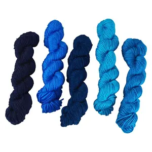 5 Bundles 5 Colors Acrylic Fiber Yarn
