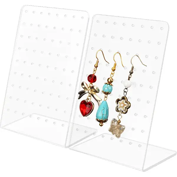 4Pcs Acrylic Earring Displays
