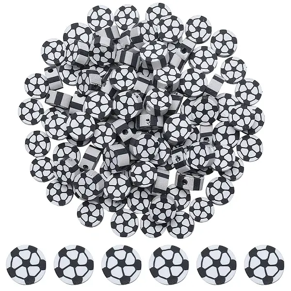 200Pcs Handmade Polymer Clay Beads