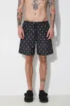 Plavkové šortky Neil Barrett All-Over Micro Bolts Swim Long Shorts