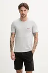 HUGO tričko pánské bavlněné T-SHIRT RN TRIPLET P 3-pack