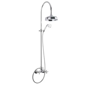 Paffoni Ricordi sprchový systém s kohútikovou batériou chróm ZCOL000
