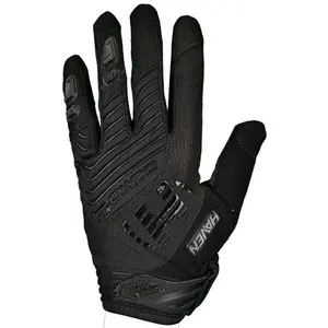 HAVEN DEMO LONG KID Dětské rukavice na kolo, černá, velikost