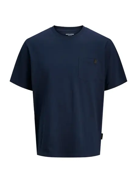 JACK & JONES Tričko 'JJEDover'  námornícka modrá