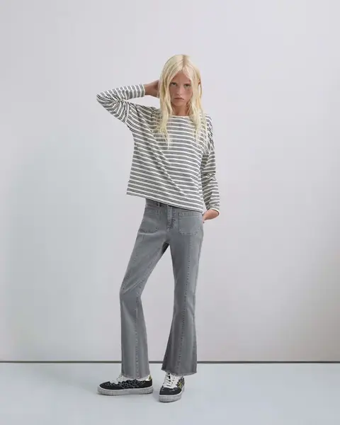 Scalpers Tričko  čierna / biela