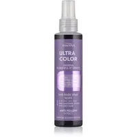 Joanna Ultra Color Hair Rinse Silver Spray pigment na vlasy odstín Silver 150 ml