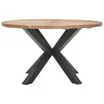 Livetastic JÍDELNÍ STŮL, akácie, 130/130/76 cm