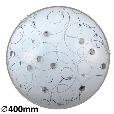 XXXL STROPNÍ SVÍTIDLO, 40/9.5/40 cm