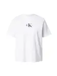 Calvin Klein Jeans Tričko '20s CLASSIC'  čierna / biela