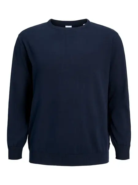 Jack & Jones Plus Sveter  námornícka modrá