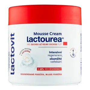 LACTOVIT Lactourea Mousse Hydratační pěnový krém 400 ml