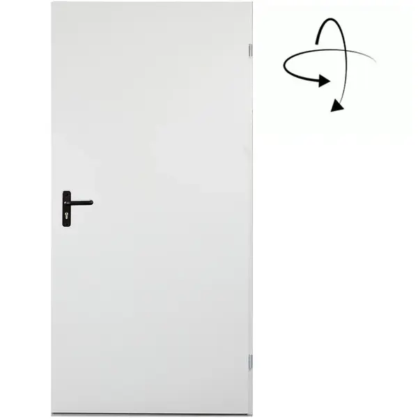 Technické dveře T43 70 bílý