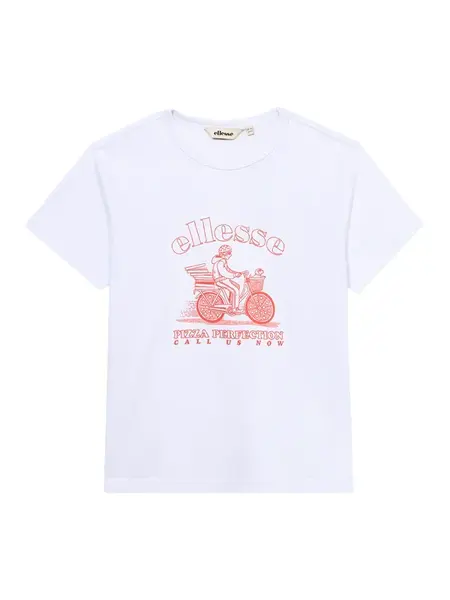 ELLESSE Tričko 'Trattori'  biela