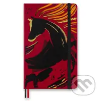 Moleskine - zápisník Horse Wood (limitovaná edícia, stredný, linajkovaný, pevná väzba)