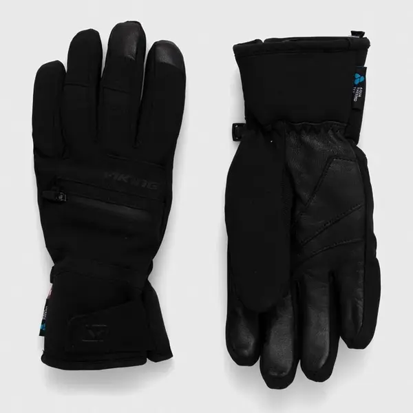 Lyžařské rukavice Viking Kuruk 2.0 Ski černá barva, 110/25/1295