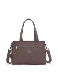 KIPLING Kabelka na rameno 'Elysia Work S'  čokoládová