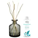 Maison Berger Paris Dárková sada Aroma Happy difuzér šedý + náplň Aquatic Freshness 180 ml