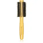 Olivia Garden Bamboo Touch kulatý kartáč na vlasy s kančími štětinami průměr 20 mm