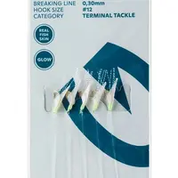 Kinetic návazec sabiki silverstrike fishskin flash 150 cm - 12