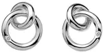 Hot Diamonds Náušnice Eternity Interlocking Stud DE308