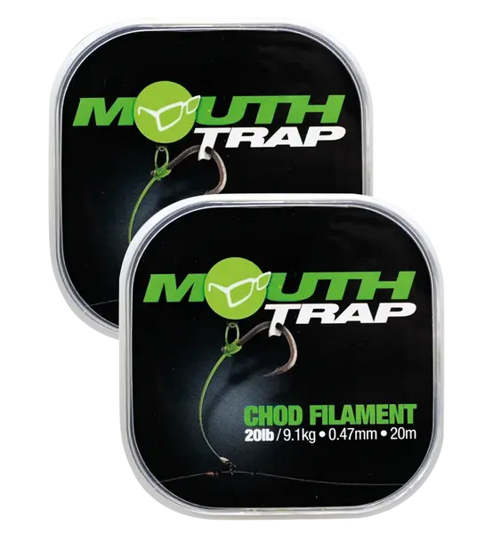 Korda návazcový vlasec mouth trap 20 m - 0,43 mm 15 lb
