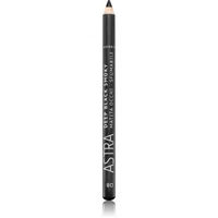 Astra Make-up Deep Black Smoky kajalová tužka na oči pro kouřové líčení odstín Black 1,1 g