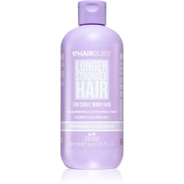Hairburst Longer Stronger Hair Curly, Wavy Hair hydratační kondicionér pro vlnité a kudrnaté vlasy 350 ml