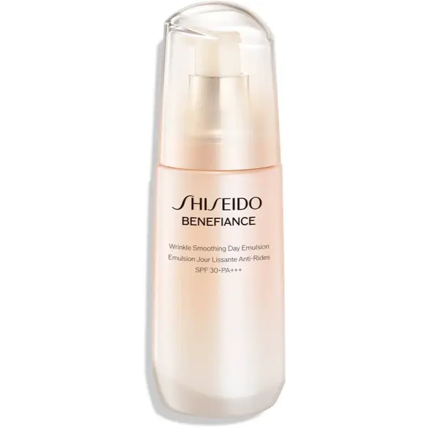 Shiseido Benefiance Wrinkle Smoothing Day Emulsion ochranná emulze proti stárnutí pleti SPF 30 75 ml