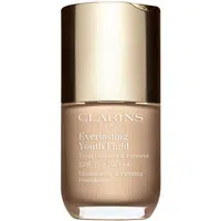 Clarins Everlasting Youth Fluid Foundation rozjasňující make-up SPF 15 odstín 105 Nude 30 ml