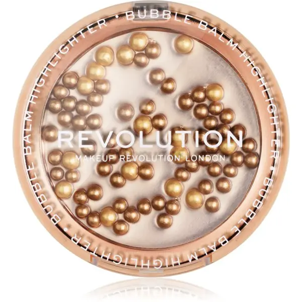 Revolution Bubble Balm gelový rozjasňovač odstín Bronze 4.5 g