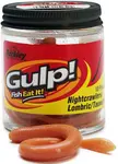 Berkley gumové nástrahy gulp rousnice 15 cm 10 ks-milky white