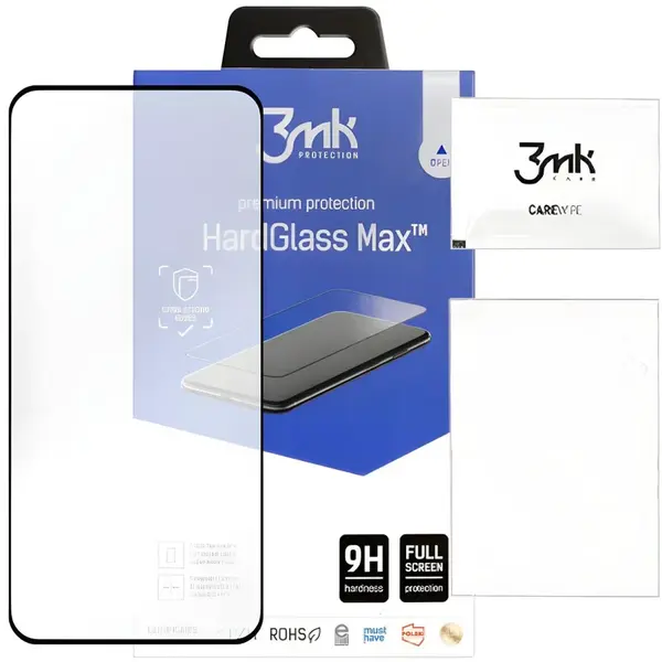 HardGlass Max - ochranné sklo pre Xiaomi 12 Pro/13 Pro - Čierna H28617