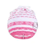 Pletená čiapočka-šatka mačička ružová, vel. 104 (3-4r)