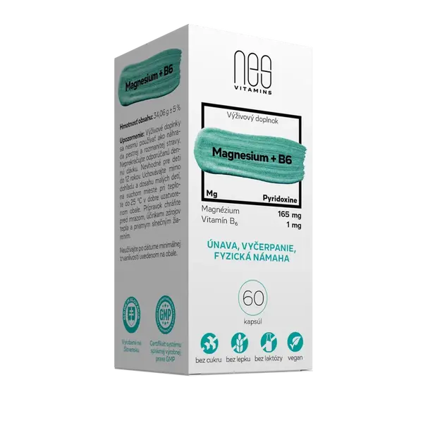 nesVITAMINS Magnesium 165 mg + B6 1 mg