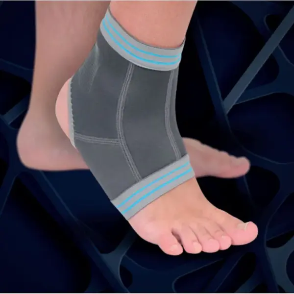 Neoprénová bandáž členka so silikónom TECH - PREMIA, Veľkosť: L